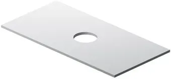 AM.PM Столешница Universal M8FST1001WG (белый глянец)