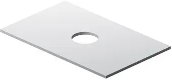 AM.PM Столешница Universal M8FST0801WG (белый глянец)