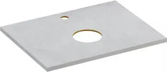 Cersanit Столешница Stone Balance 64185 (серый матовый)