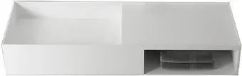 Abber Тумба с умывальником Stein AS2649-1.2 (подвесной, белый матовый)