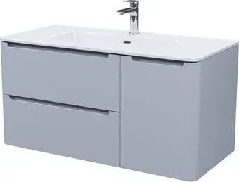 IDDIS Тумба с умывальником Edifice EDI10L0i95K (светло-серый)