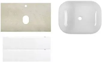BelBagno Тумба с умывальником Etna 80 ETNA80BL-KEPMCO-1302-SET