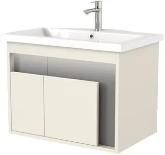 Дабер Тумба под умывальник 016 WeltWasser Deilbach 7517-70 Т16.7W.0.19_light (с подсветкой, бежевый/серый)