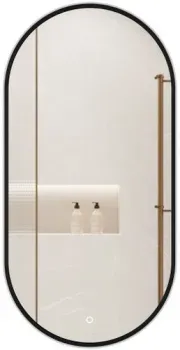 EMZE 50x100 LED.UV.50.100.CHE (черный с УФ-окантовкой и подсветкой)