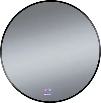 Grossman Зеркало Cosmo-норма Black LED 1980802 (с сенсорным выключателем и подогревом)