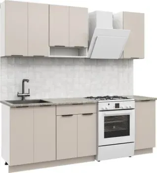 Mio Tesoro Софти-160 без столешницы (белый/кашемир)