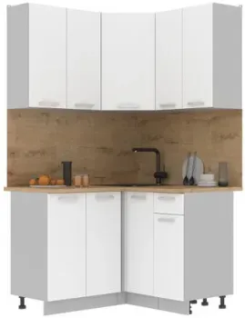 Интерлиния Мила Лайт 1.2x1.2 (белый платинум/белый платинум/дуб бунратти)