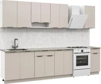 Mio Tesoro Софти-240 без столешницы (белый/кашемир)