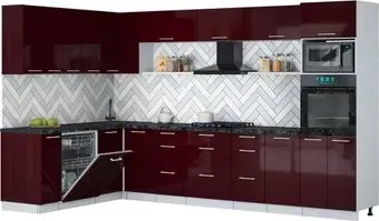 Интерлиния Мила Gloss 1.896х3.38-2 (бордовый глянец/бордовый глянец/кастилло темный)