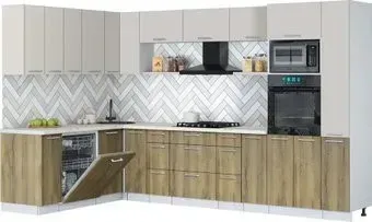 Интерлиния Мила Gloss 1.896х3.28 (дуб вотан/кашемир/бискайская сосна)