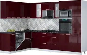 Интерлиния Мила Gloss 1.896х2.98 (бордовый глянец/бордовый глянец/кастилло темный)