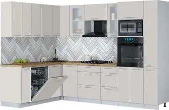 Интерлиния Мила Gloss 1.896х2.88 (кашемир/кашемир/дуб бунратти)