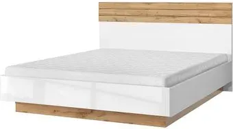 Anrex Taurus 160 с ПМ 160x200 (дуб вотан/белый)