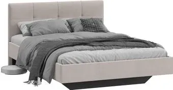 Трия Элис с мягкой обивкой Тип 1 140x200 Исп.2 (велюр ultra cashmere)