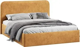 Трия Тиффани Тип 1 c ПМ 180x200 (микровелюр Wellmart Yellow)