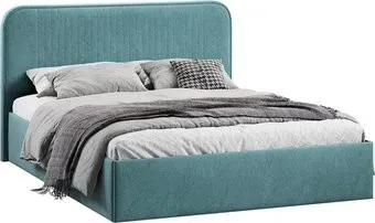 Трия Тиффани Тип 1 c ПМ 180x200 (микровелюр Wellmart Indigo)