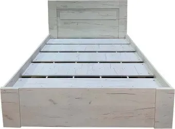 Поставымебель 145x207.7x99.9 КМС-Е-01 (без матраца, дуб крафт белый)