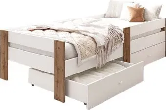 EcoWood Флорида-2 с ящиками 80х180 ECO.001.00061.80-180.101SE/376WML