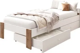 EcoWood Денвер-2 с ящиками 80х180 ECO.001.00057.80-180.101SE/376WML