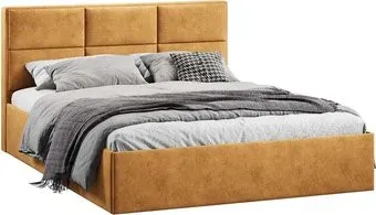 Трия Стелла Тип 1 c ПМ 140x200 (микровелюр Wellmart Yellow)