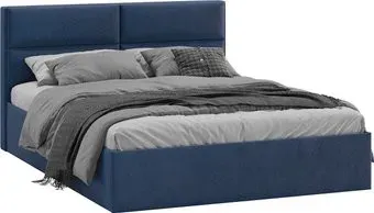 Трия Глосс универсальная тип 1 140x200 (микровелюр Wellmart Blue)