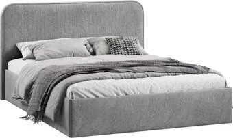 Трия Тиффани Тип 1 c ПМ и заглушиной 160x200 (Wellmart Silver)