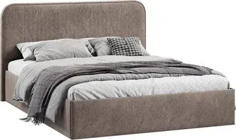 Трия Тиффани Тип 1 c ПМ 160x200 (микровелюр Wellmart Latte)
