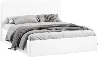 Трия Тиффани Тип 1 c ПМ 140x200 (экокожа Polo white)
