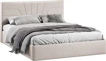 Трия Пандора Тип 1 с ПМ 160x200 (велюр мокко светлый)