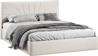 Трия Пандора с ПМ и заглушиной 160x200 Тип 1 (велюр светлый)