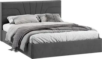 Трия Пандора с ПМ 160x200 Тип 1 (микрошенилл Relax Graphite)
