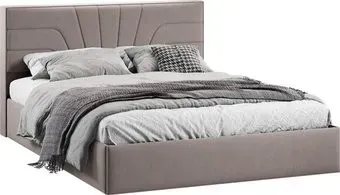 Трия Пандора с ПМ 160x200 Тип 1 (велюр мокко темный)