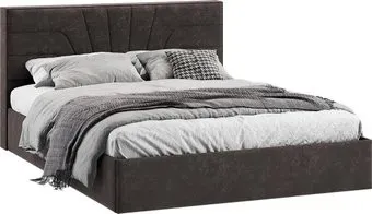 Трия Пандора с ПМ 160x200 Тип 1 (велюр Brut Chocolate 17)