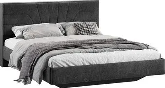 Трия Пандора 160x200 Тип 1 (микровелюр Wellmart Graphite)