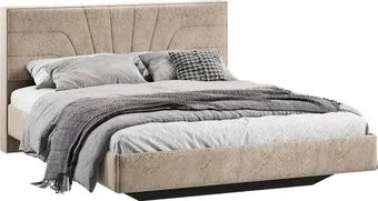 Трия Пандора 160x200 Тип 1 (микровелюр Wellmart Dark Beige)