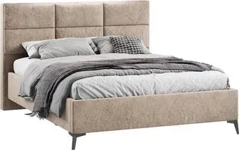 Трия каркас Делана Тип 1 160x200 (микровелюр Wellmart Dark Beige)
