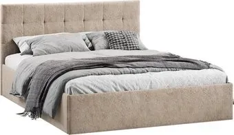 Трия Джоли Универсальная Тип 1 160x200 (микровелюр Wellmart Dark Beige)