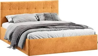 Трия Джоли Универсальная с ПМ Тип 1 и заглушиной 160x200 (микровелюр Wellmart Yellow)