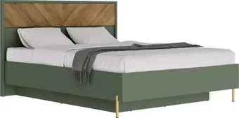 Black Red White Siena с ПМ LOZ160x200 (дымчатый зеленый/дуб вотан)