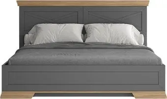 Black Red White Marselle LOZ160х200 с ПМ (дымчатый алмаз/дуб урбан янтарный, дымчатый алмаз)