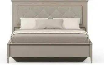 Black Red White Classic LOZ160x200 с мягким элементом Д (глиняный серый/глиняный серый)