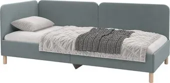 Mio Tesoro Шарлотта 735 90х200 (серо-голубой 1432 Velutto 53)