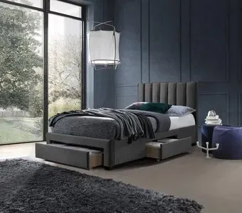 Halmar Grace Velvet 120/200 (серый)