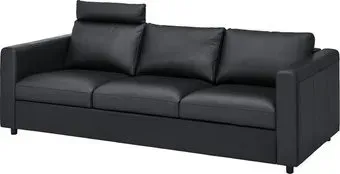 Ikea Vimle с изголовьем/Grann/Bomstad черный s99306252