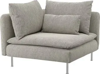 Ikea Soderhamn Viarp бежевый/коричневый s79305625