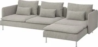 Ikea Soderhamn с козеткой/Viarp бежевый/коричневый s99534428