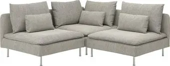 Ikea Soderhamn Viarp бежевый/коричневый s29305883