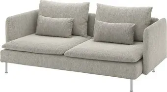 Ikea Soderhamn Viarp бежевый/коричневый s69305697
