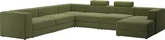 Ikea Jattebo правый с подголовниками/самласа темный желто-зеленый s89510606