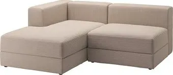 Ikea Jattebo левый/самласа серо-бежевый s99471341